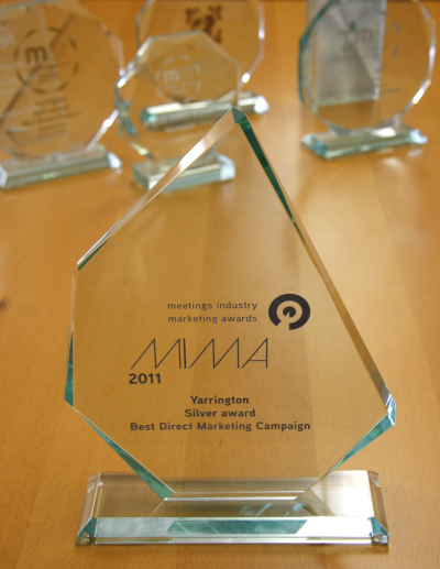 Shropshire marketing company Yarrington scooped the Silver award for Best Direct Marketing Campaign