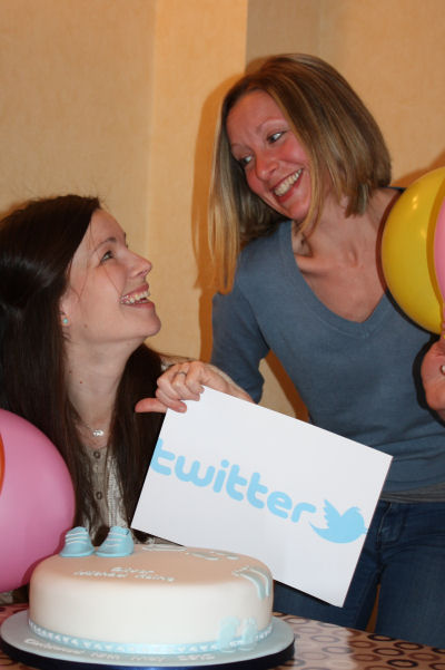 Sarah Knowles and Fran Robinson of Big Little Things celebrate their success after just two years of business.