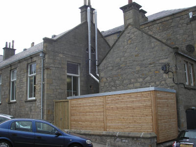 One of Organic Energy's installations in Scotland has seen a town hall once earmarked for closure, cut its bills by Â£2,000 a year.