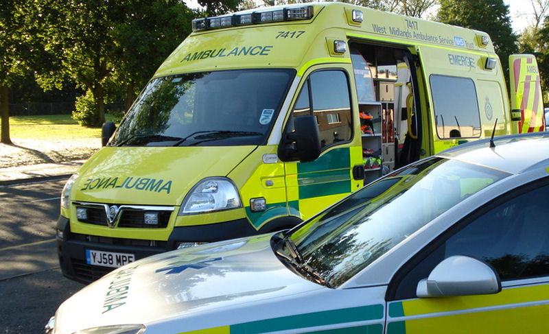 West Midlands Ambulance Service - Photo Credit: WMAS