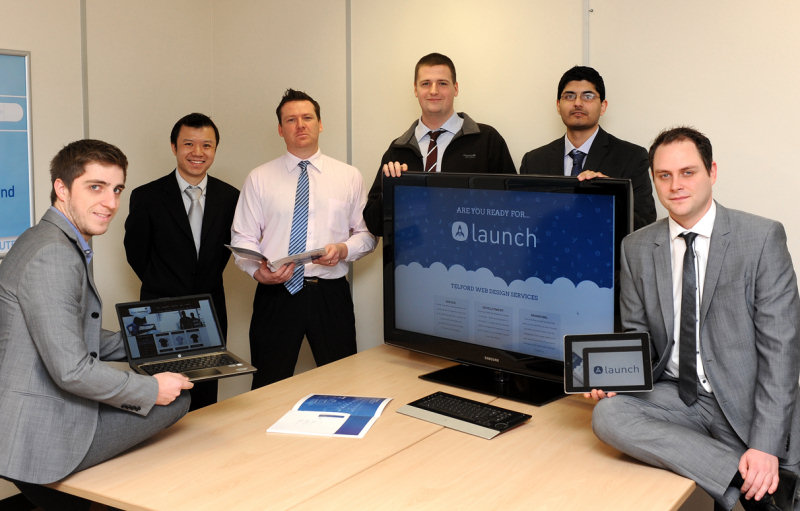The new Launch team at Halesfield, Telford.