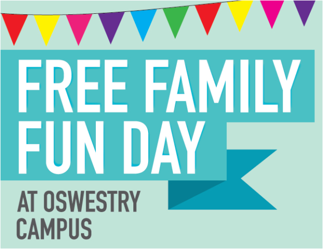Family fun day at Oswestry Campus