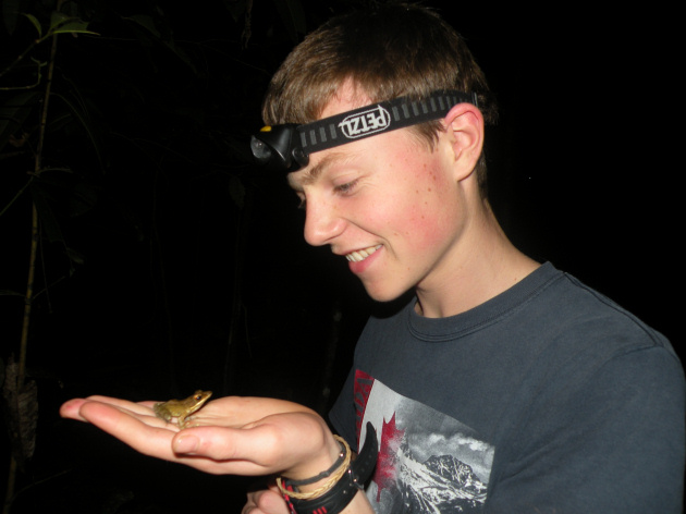 Shrewsbury School pupil George Nugee pictured on the school’s previous expedition to Madagascar.