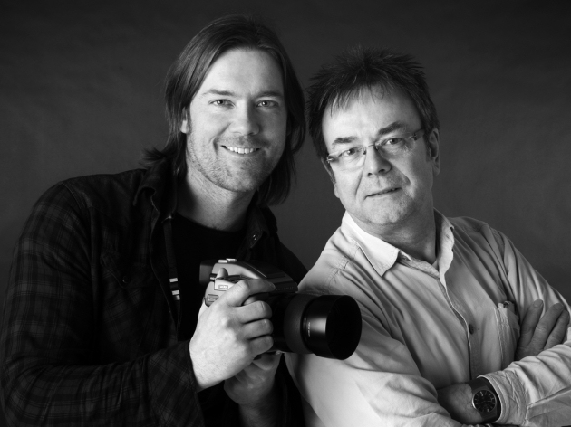 Father and son team Rob and Bill Leighton.