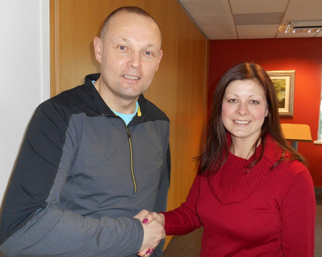 Dave Williams and Jan Minihane.