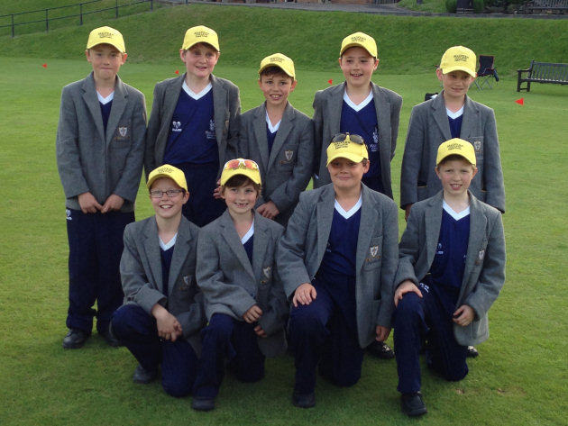 Harry Slater; Patrick Ward-Clayton; Ted Davis; Finn Sansom; Giles Burgess (Front) Max Baker; Jack Home; Dominic Zaza; Dan Schofield.