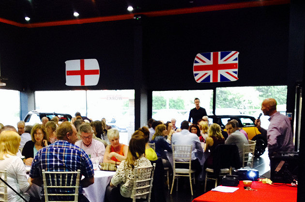 The Rybrook MINI Shrewsbury race night.