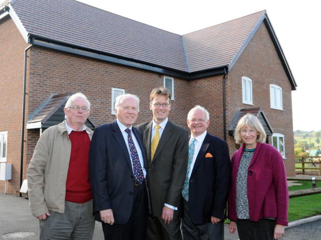 Ray Jeavons, Project Board Member; Lord Jeff Rooker; Jake Berriman, Chief Executive of SHG;  Adrian Wyatt and Caroline Magnus, both Project Board Members