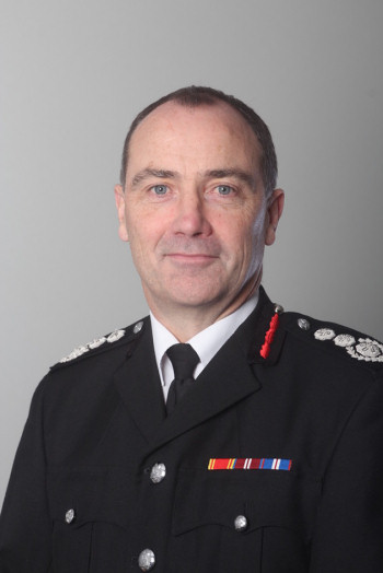 John Redmond, Shropshire’s chief fire officer