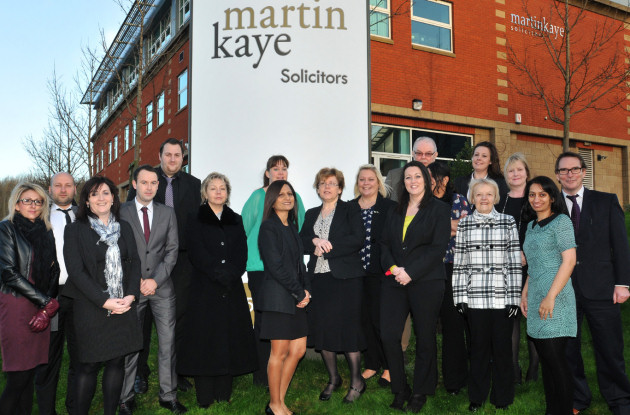Nita Patel and the property team from Martin-Kaye Solicitors celebrate their multi-million pound deal success