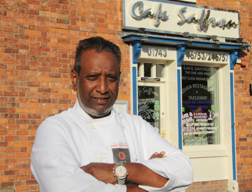 Chef Mohammad Azad, of Café Saffron