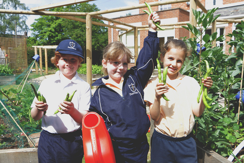 Pictured from left, William Venezia aged eight, from Telford; Iona Fraser-Clark aged eight, from Shrewsbury and Sophie Sharman aged seven from Ellesmere