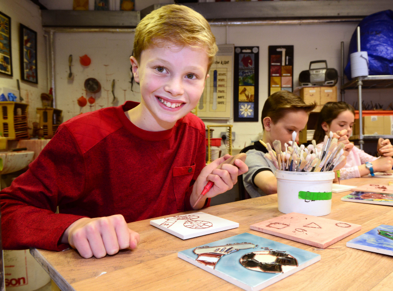 Jackfield Tile Museum tile decorating