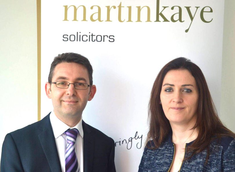 Andrew Oranjuik and Janet Hawley are the new Partners at Martin-Kaye Solicitors in Telford
