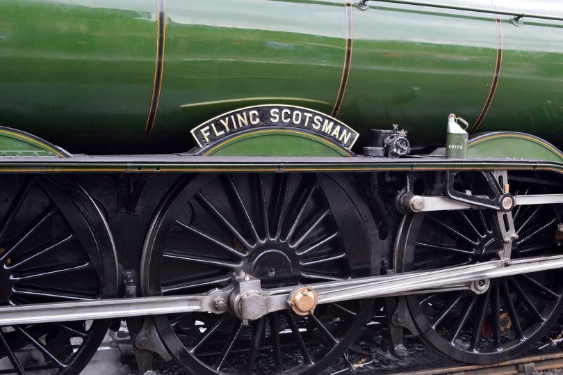 The Flying Scotsman will pass through Shropshire today.