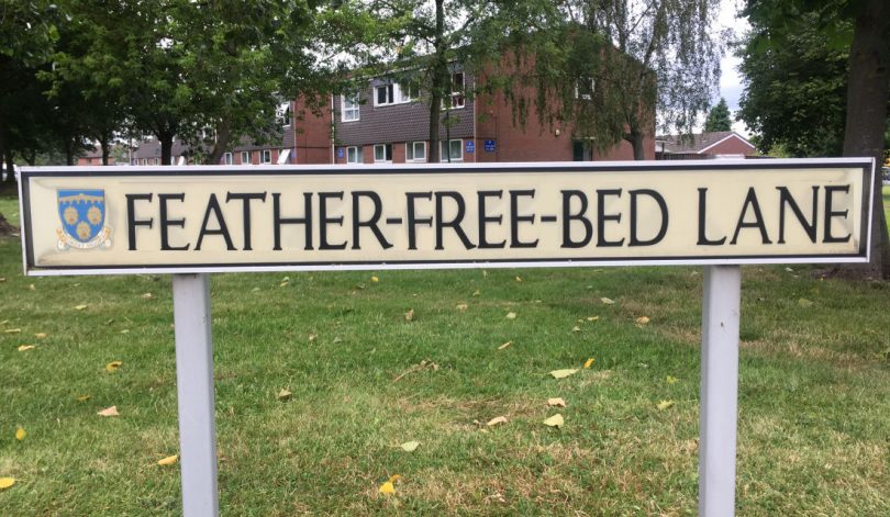 Feather-free-bed lane