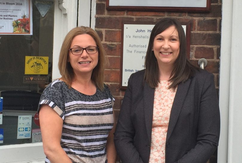 Emma Mack and Helen Birch join the Henshalls team in Newport