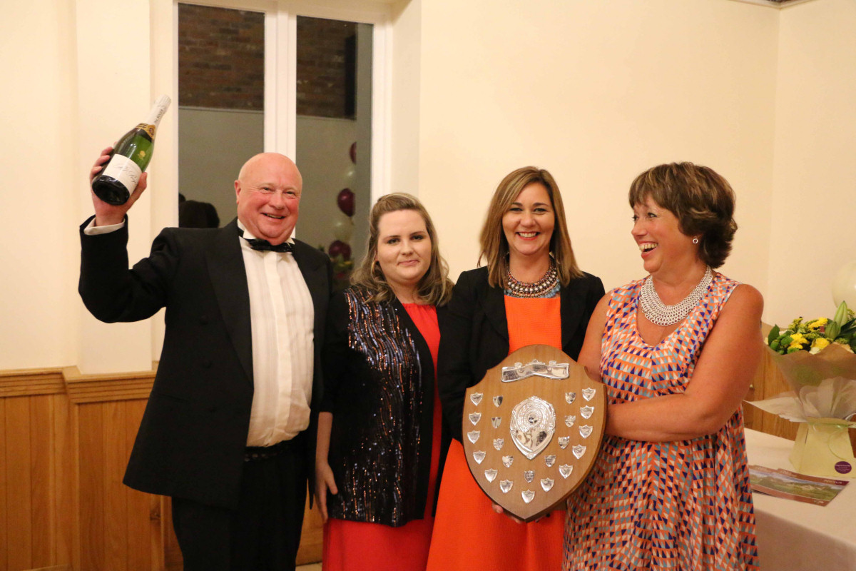 Ian Patrick, senior valuer, Roxanne Doyle, administrator, Debbie Perrot, senior sales negotiator and Susan Northwood, office manager