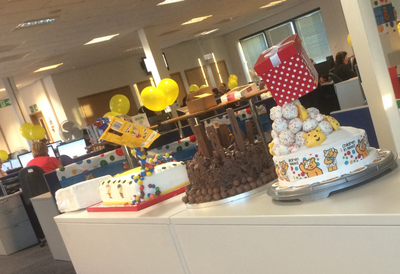 Lyreco last year held a bake-off in its call centre in aid of Children in Need