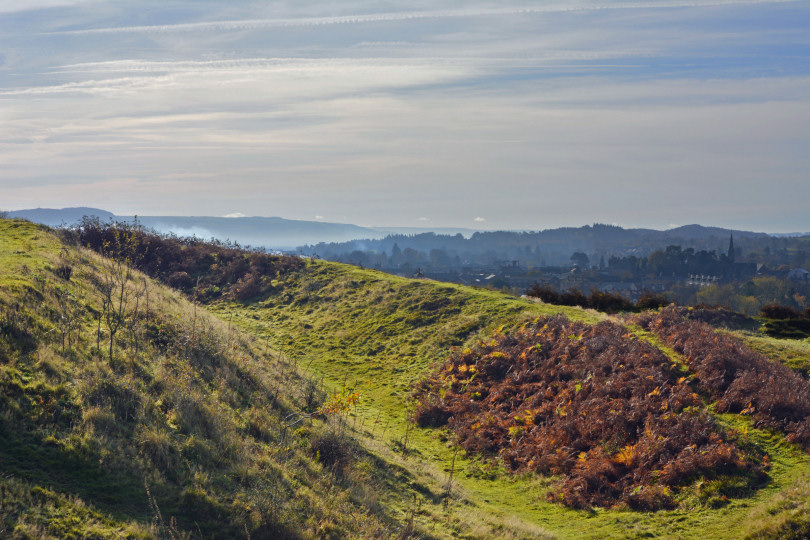 Old Oswestry hillfort. Photo: Graham Mitchell