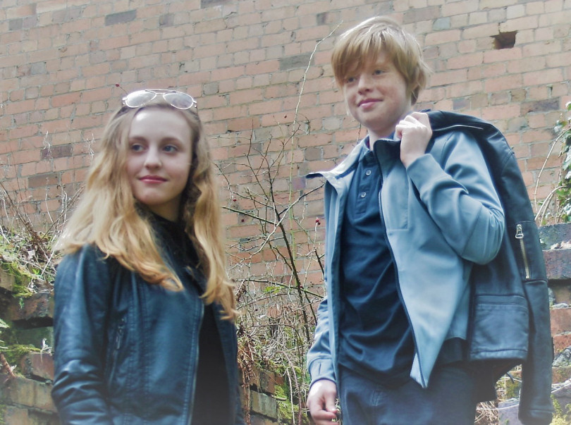 Liv Turner and guitarist Jay Harris from Newport are taking part in this year's Big Busk