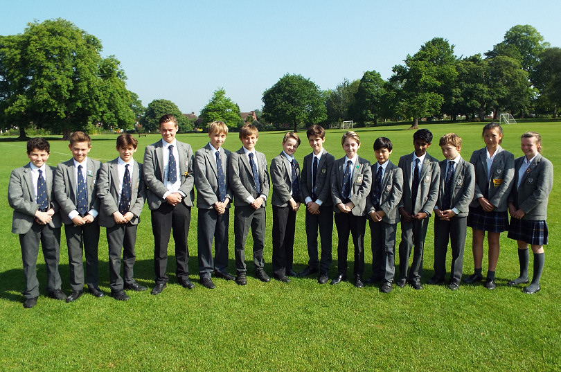 Youngsters from Prestfelde School 