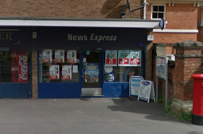 News Express in Shrewsbury was fined £1,200 and ordered to pay costs of £3,000. Photo: Google Street View