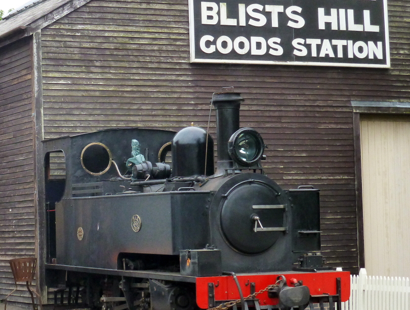Locomotive No 85 at Blists Hill Victorian Town. Photo: Charles Spencer, W&LLR
