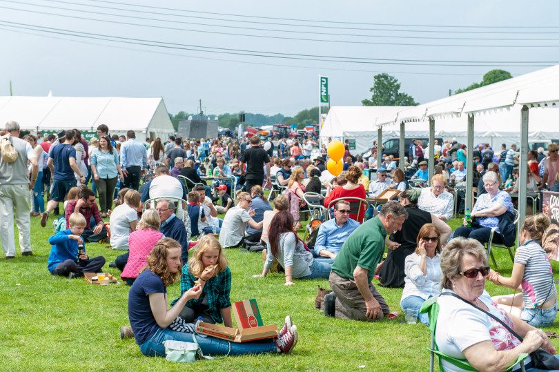 The Shropshire County Show is one of the events held at Shrewsbury’s West Mid Showground