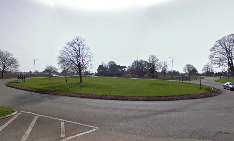 Prees Heath roundabout. Photo: Google Street View