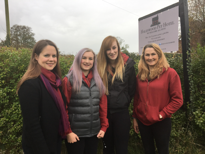 A mother and daughter team are providing accommodation to pets of all shapes and sizes after opening a new pet hotel in the Shropshire countryside.