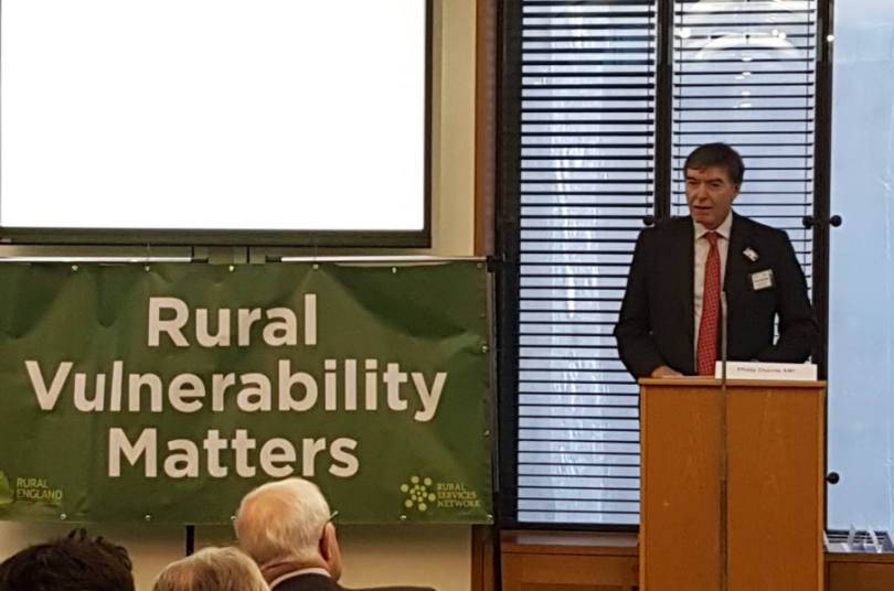 MP Philip Dunne opened the Rural Vulnerability Matters event in Parliament
