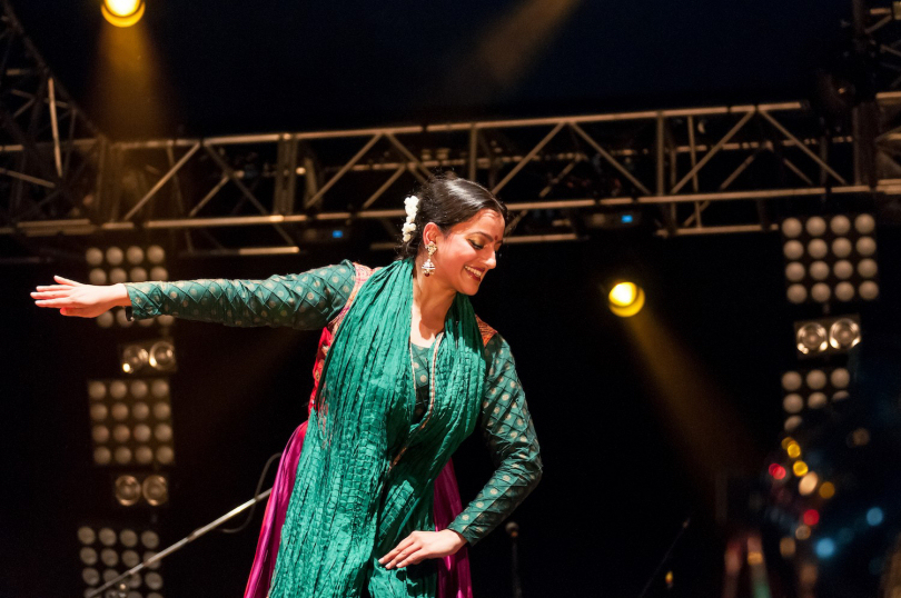 Sonia Sabri is one of the dancers who will be working with children through the Shrewsbury Folk Festival education outreach programme. Photo: Steven Oliver Photography