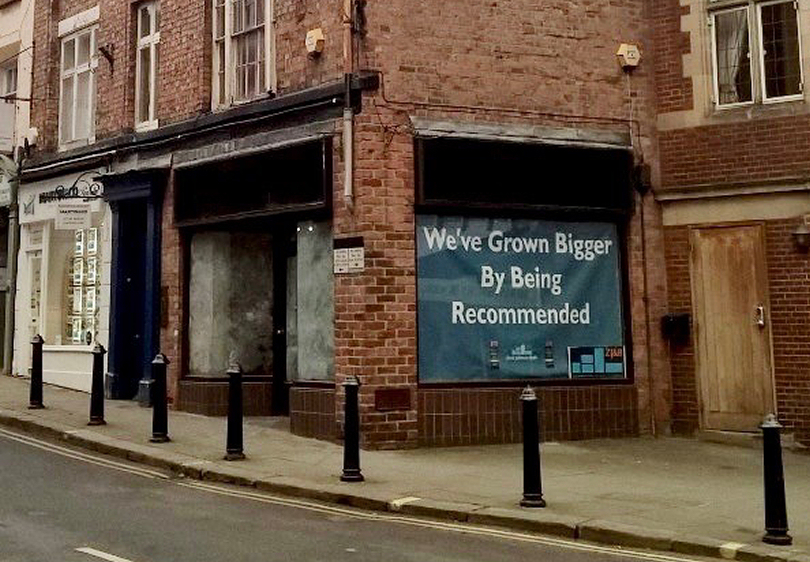 Zaza Johnson & Bath are to move to 41 St John’s Hill, Shrewsbury