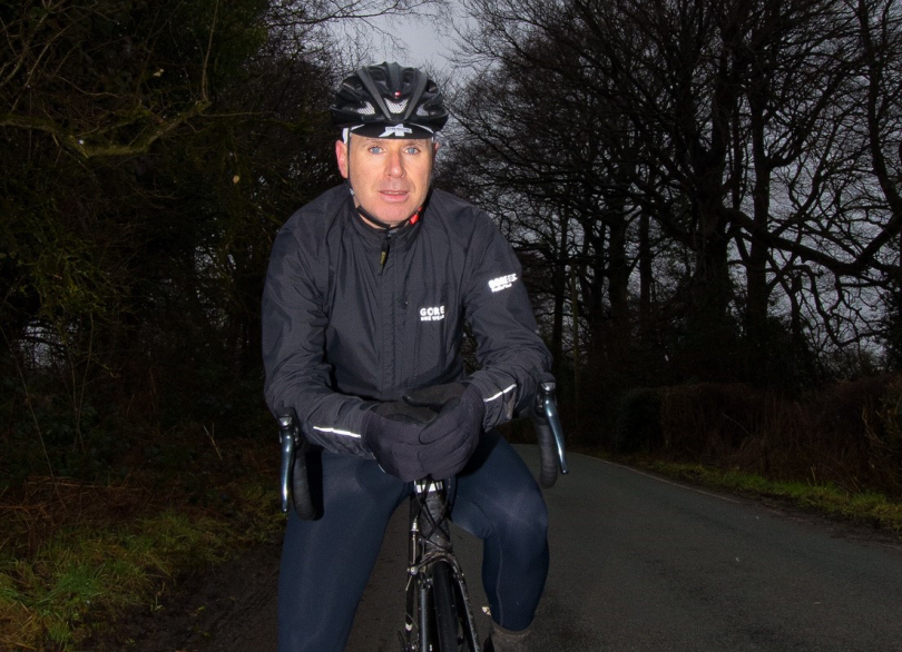Alan Lewis, organiser of the Midnight Ride event. Photo: Tim Mitchell