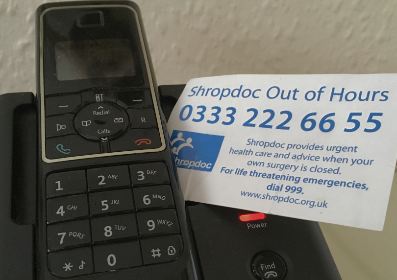 Shropdoc Phone Service to end