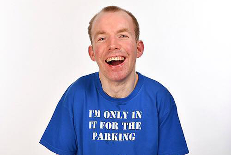 Lee Ridley, AKA Lost Voice Guy will appear at Shrewsbury International Comedy Festival