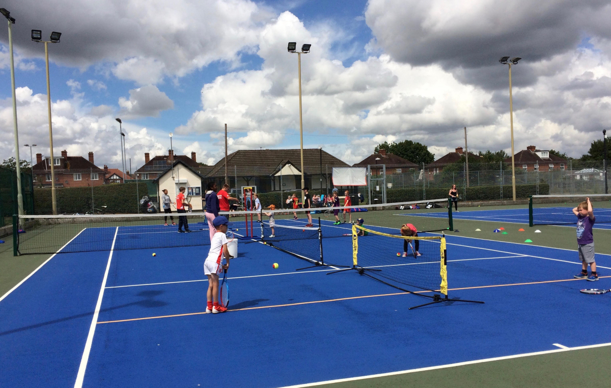Shrewsbury’s Monkmoor Recreation Ground will be taking part in the Great British Tennis Weekend this Sunday