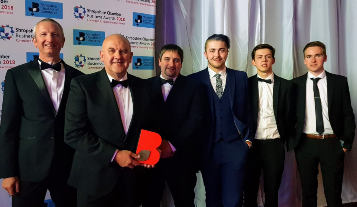 Steve Flavell, Senior Construction Manager of Morris Property, Steve Granda, Joinery Manager, Matthew Tyrrell, Assistant Joinery Manager and Apprentices, Brice Courtney, Joe Hudson and Patrik Cotton