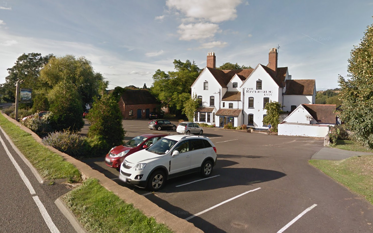 The Riverside Inn at Cound near Shrewsbury. Photo: Google Street View