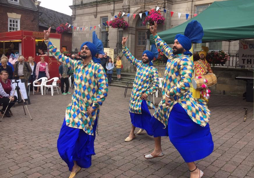 Bhangra performers will entertain the crowds at Bailey Head