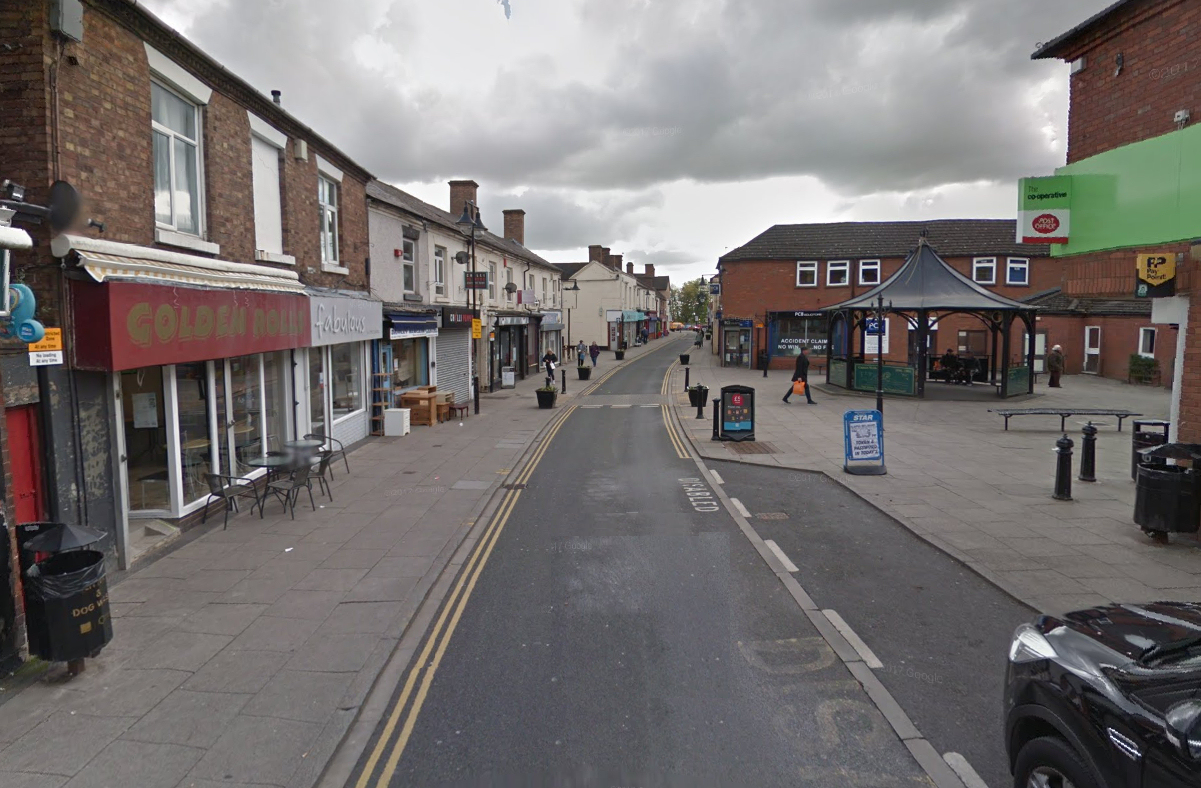 The incident took place on Dawley High Street. Photo: Google Street View