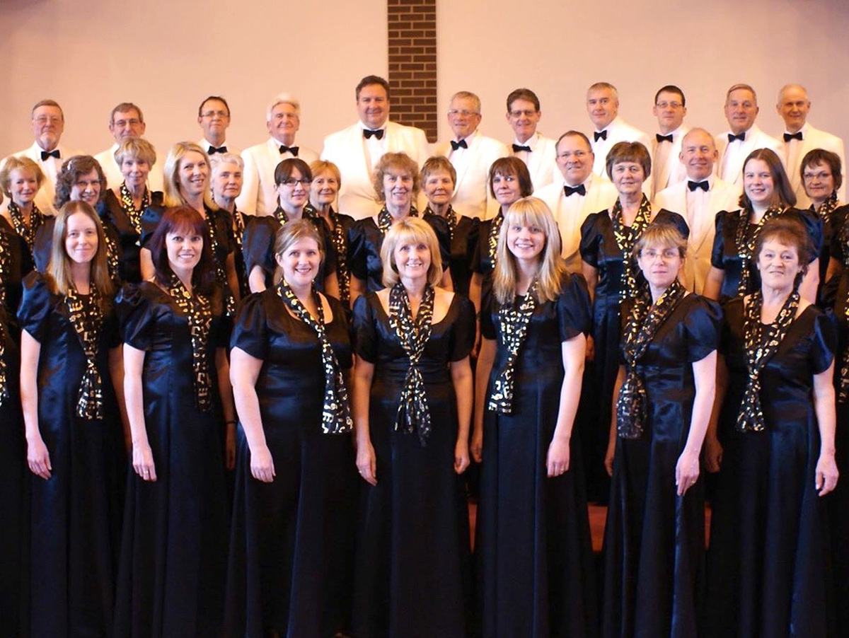 Members of the award-winning mixed choir, Of One Accord