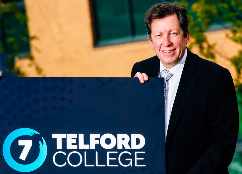 Graham Guest, principal and chief executive of Telford College