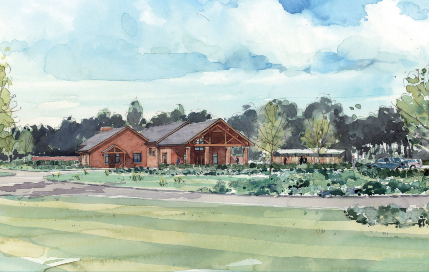 The new crematorium would provide a service to people living in Oswestry and the surrounding area. Image: Westerleigh Group