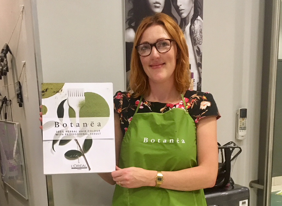 Michelle Truman of Toni & Guy with the new colouring system