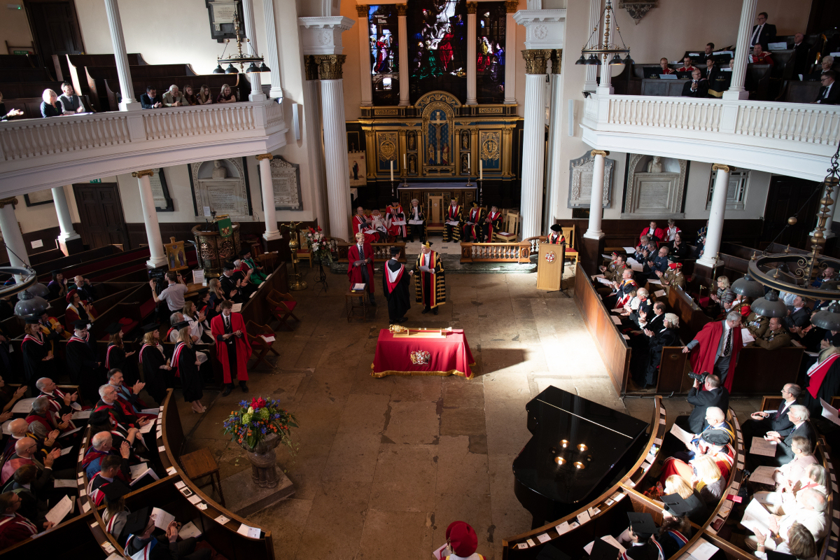 The ceremony took place at St Chad’s Church in Shrewsbury