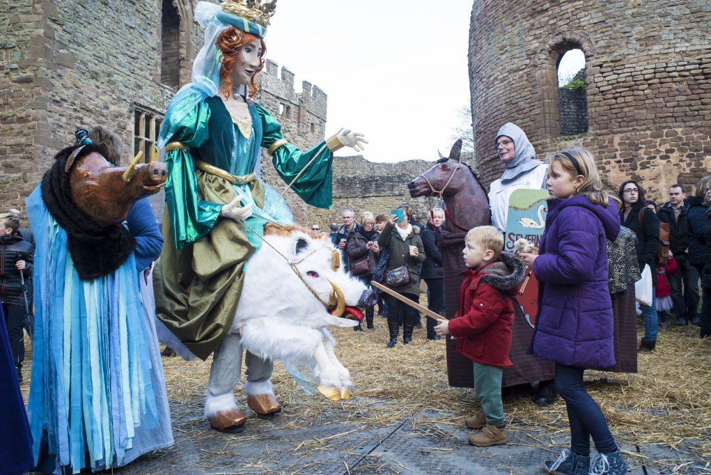Ludlow’s annual Medieval Christmas Fayre