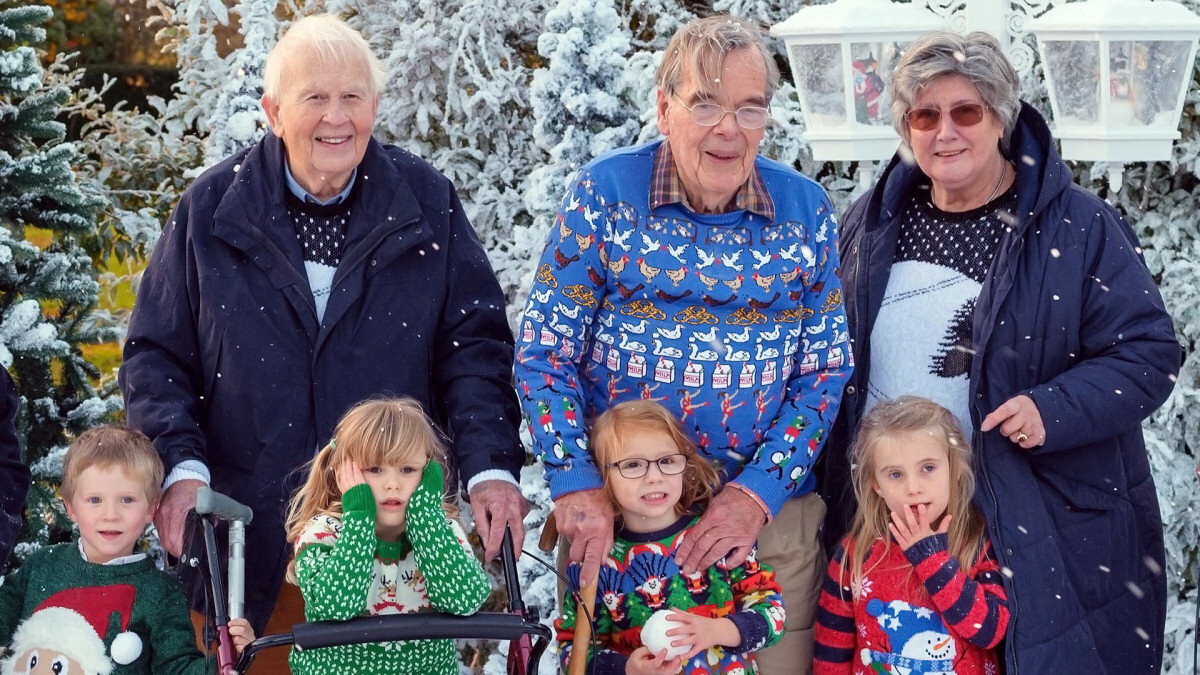 The Old Peoples Home for 4-year-olds will also be bringing intergenerational friends back together for an hour-long Christmas special. Photo: Joss Barratt / Channel 4