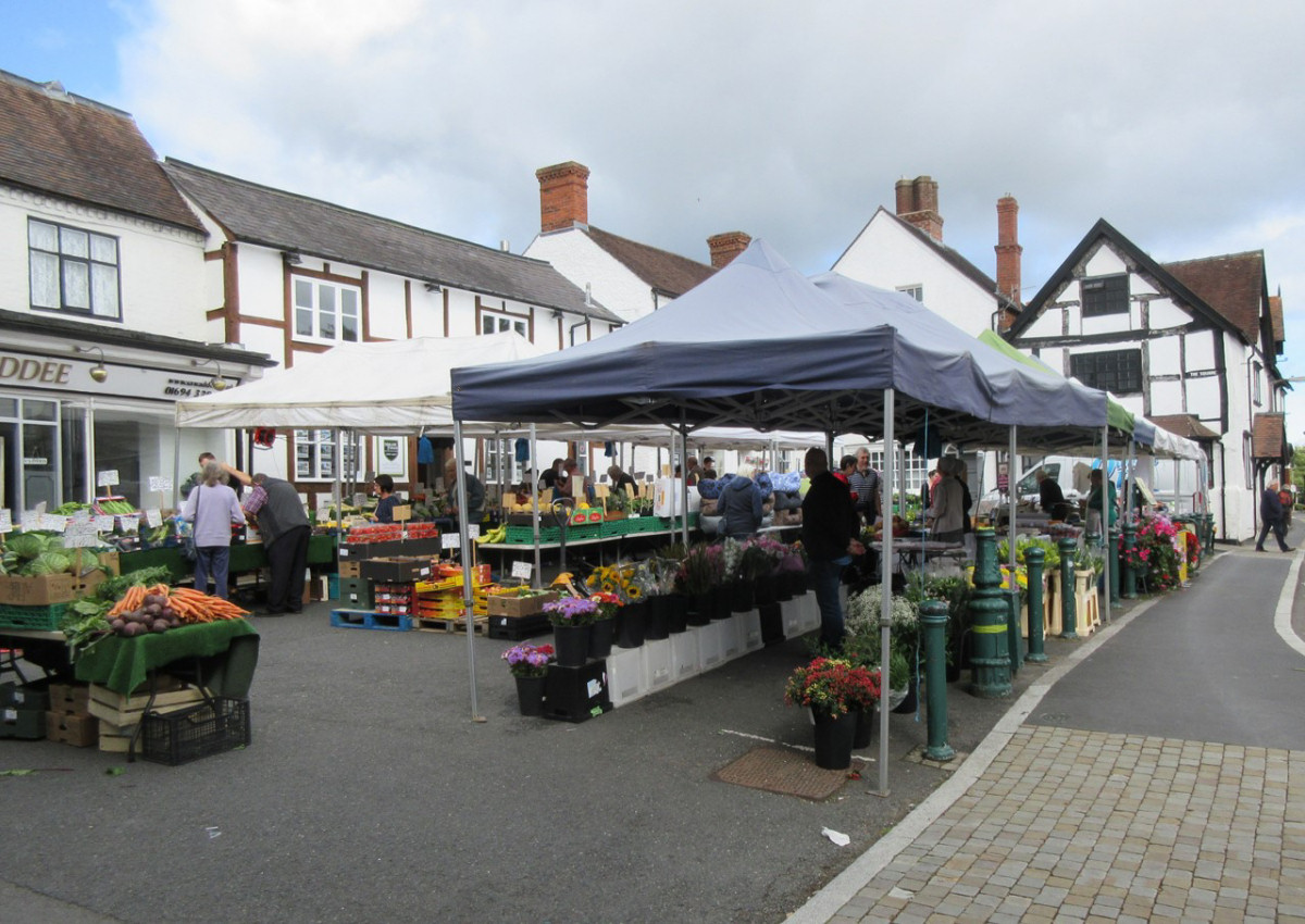 Market Square in Church Stretton